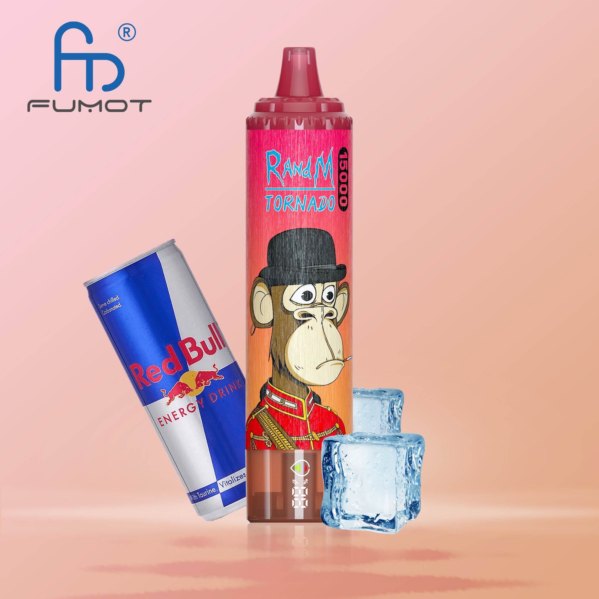 Fumot Tornado 15000 Red Energy Ice
