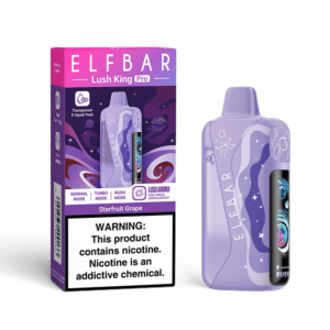 Vista alternativa de ELF BAR LUSH KING PRO 40000 Starfruit Grape