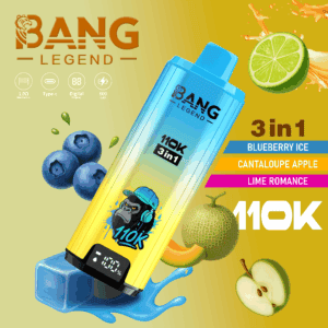 Bang Legend 110k Blueberry Ice / Cantaloupe Apple / Lime Romance