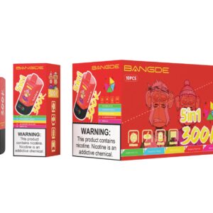 Vista alternativa dell'Bang DE 300K Watermelon Ice / Strawberry Mango / California Cherry / Blueberry Peach Ice / Berry Ice