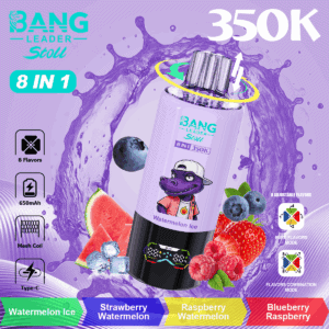 Bang Leader 350K Watermelon Ice / Strawberry Watermelon / Raspberry Watermelon / Blueberry Raspberry