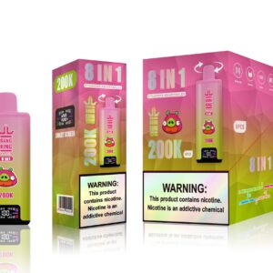 Alternative view of Bang King 200k Kiwi Passion Fruit Guava / Gummy Bear / Rainbow Candy / Cotton Candy