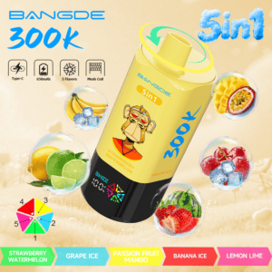 Bang DE 300K Strawberry Watermelon / Grape Ice / Passion Fruit Mango / Banana Ice / Lemon Lime