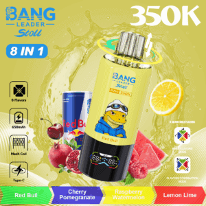 Bang Leader 350K Red Bull / Cherry Pomegranate / Raspberry Watermelon / Lemon Lime