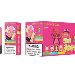 Vista alternativa dell'Bang DE 300K Strawberry Watermelon / Blueberry Kiwi / Cola Ice / Mango Peach / Love 66