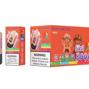 Vista alternativa dell'Bang DE 300K Blueberry Ice / Kiwi Passion Fruit Guava / Triple Melon / Peach Pineapple / Passionate Kiss