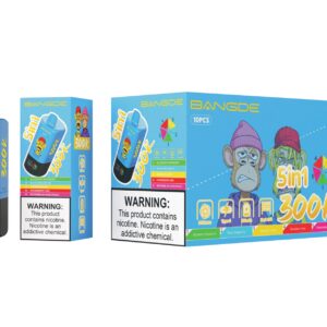 Vista alternativa dell'Bang DE 300K Blueberry Raspberry / Black Dragon Ice / Rainbow Candy / Strawberry Kiwi / Watermelon Sour Peach