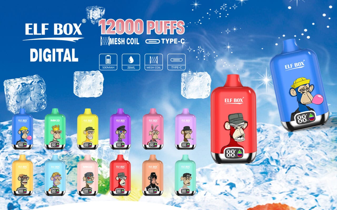 ELF BOX Digital 12000 Einweg-Vape
