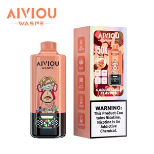 Alternative view of WASPE 6 in 1 150000 Cherry Cola Ice / Strawberry Red Bull Ice / Watermelon Raspberry