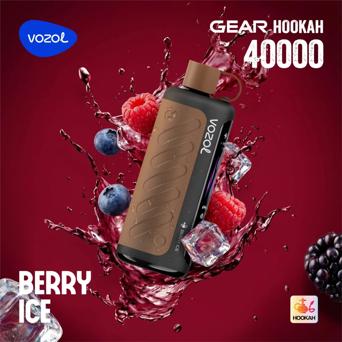 VOZOL Gear Hookah 40000 Berry Ice