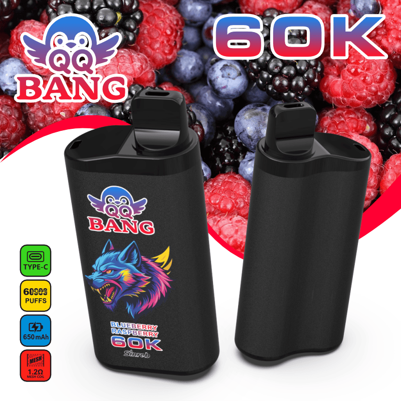 QQ Bang 60K Blueberry Raspberry