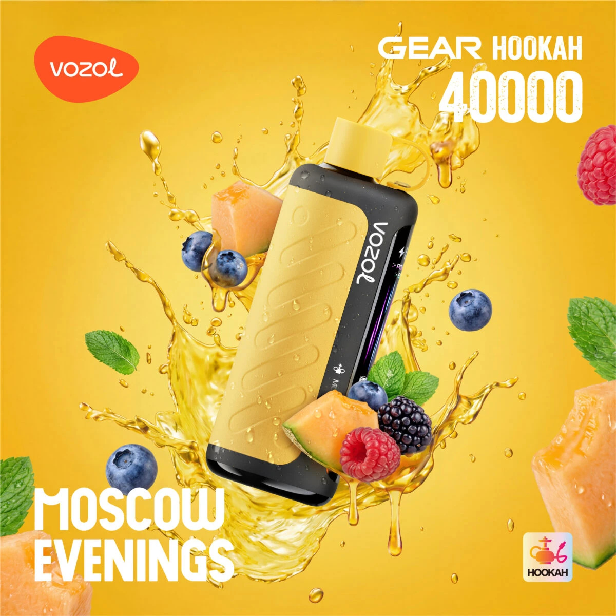 VOZOL Gear Hookah 40000 Moscow Evenings