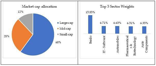 ICICI Prudential Multi-Cap Fund Portfolio Composition