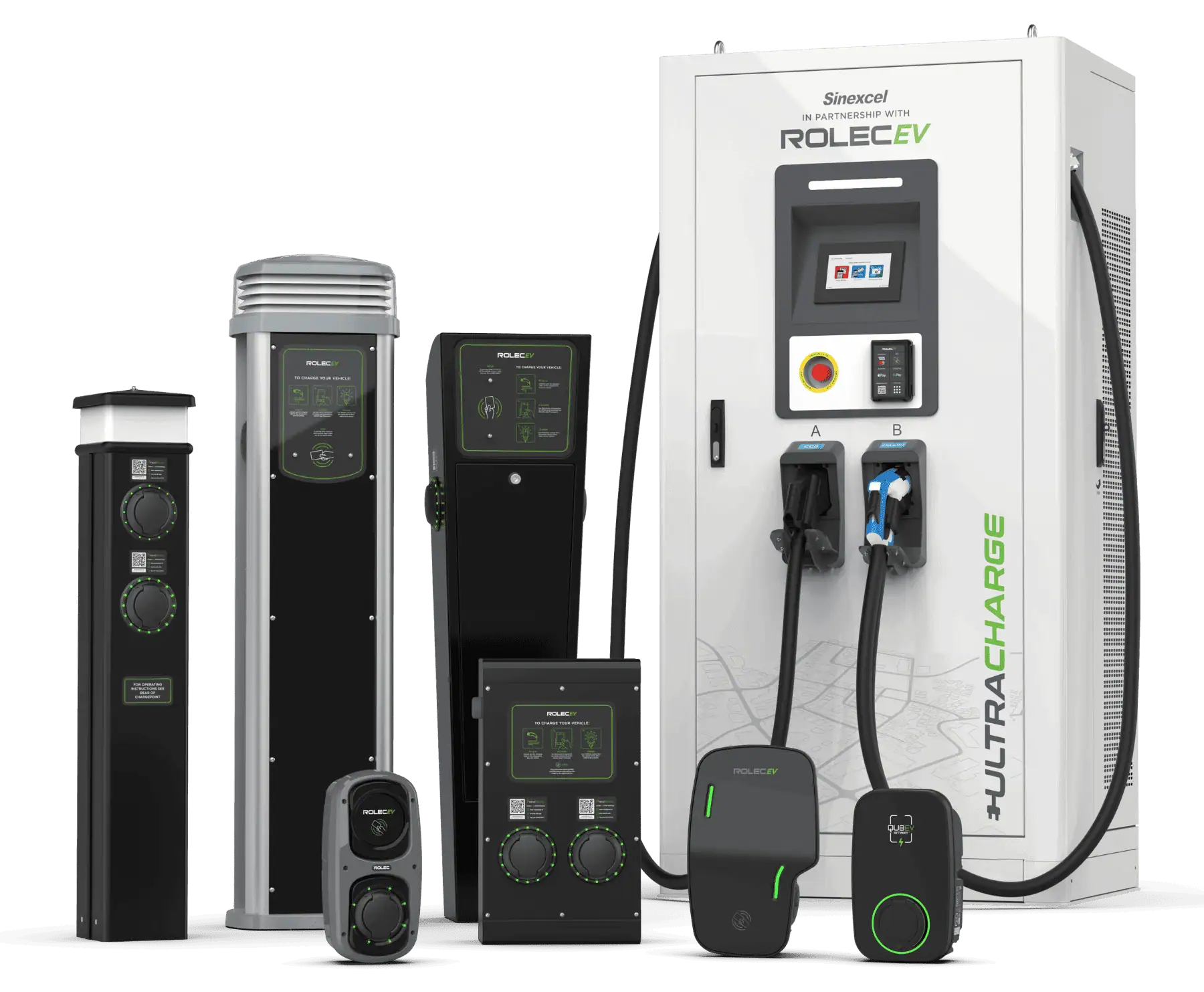 EV charging station with advanced control and monitoring features for home electric vehicle charging.