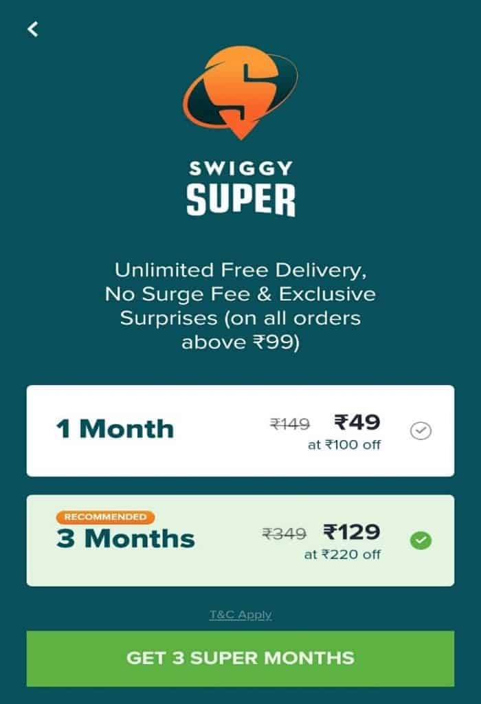 swiggy super