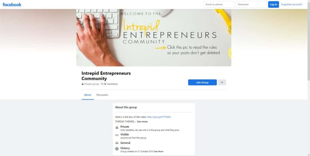 Intrepid Entrepreneurs Communityย