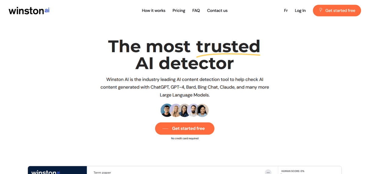 Winston.AI AI Detection Tool