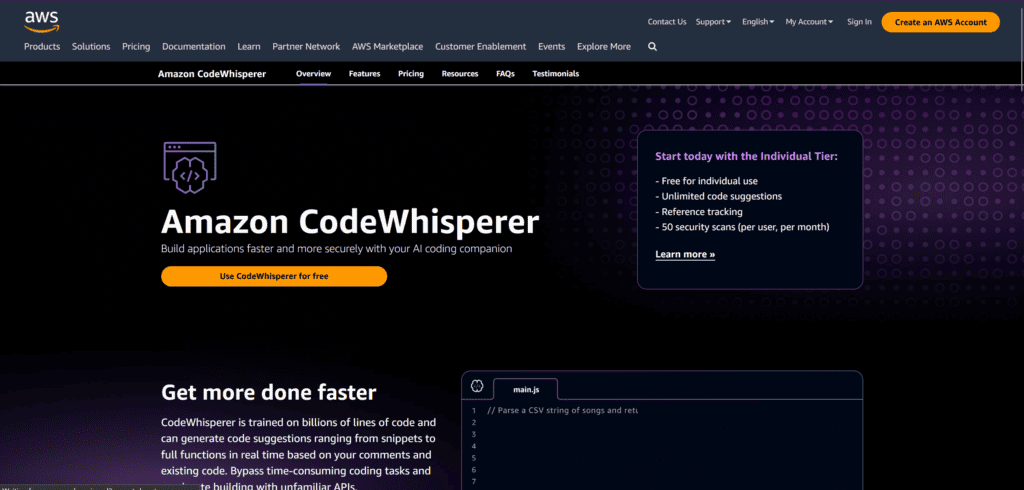 Amazon Code Whisperersย