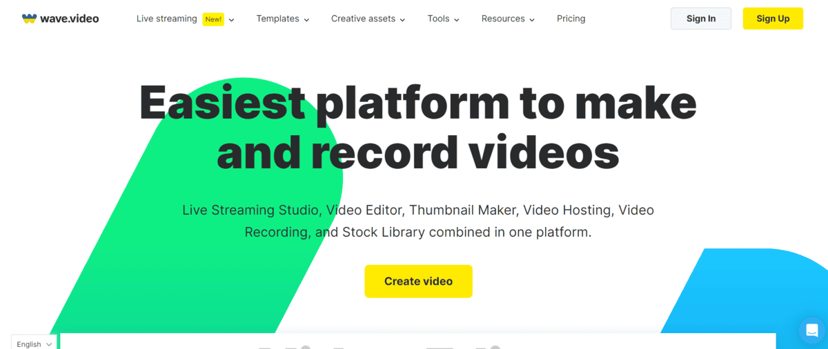 Wave.video multistreaming tool for YouTubers