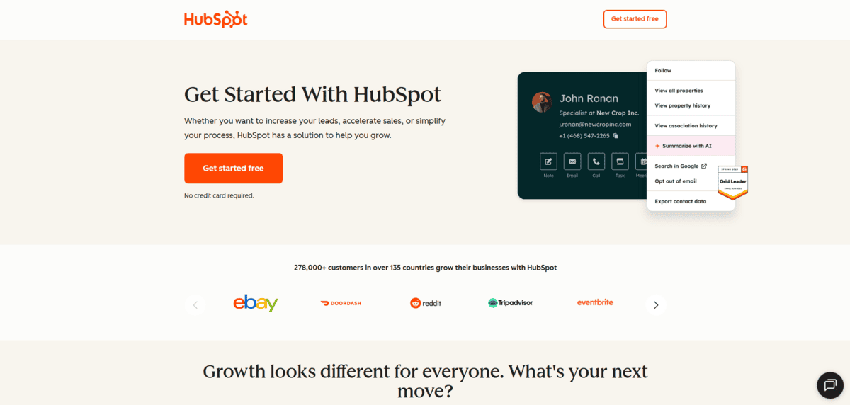 HubSpot CRM