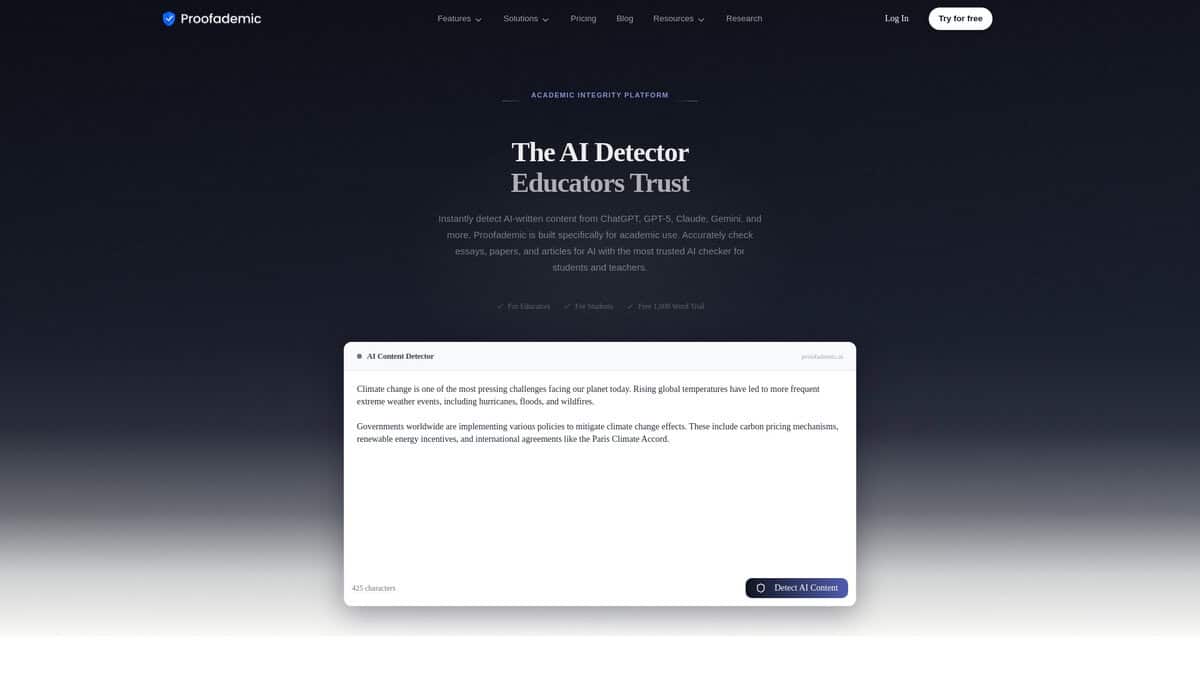 Proofademic