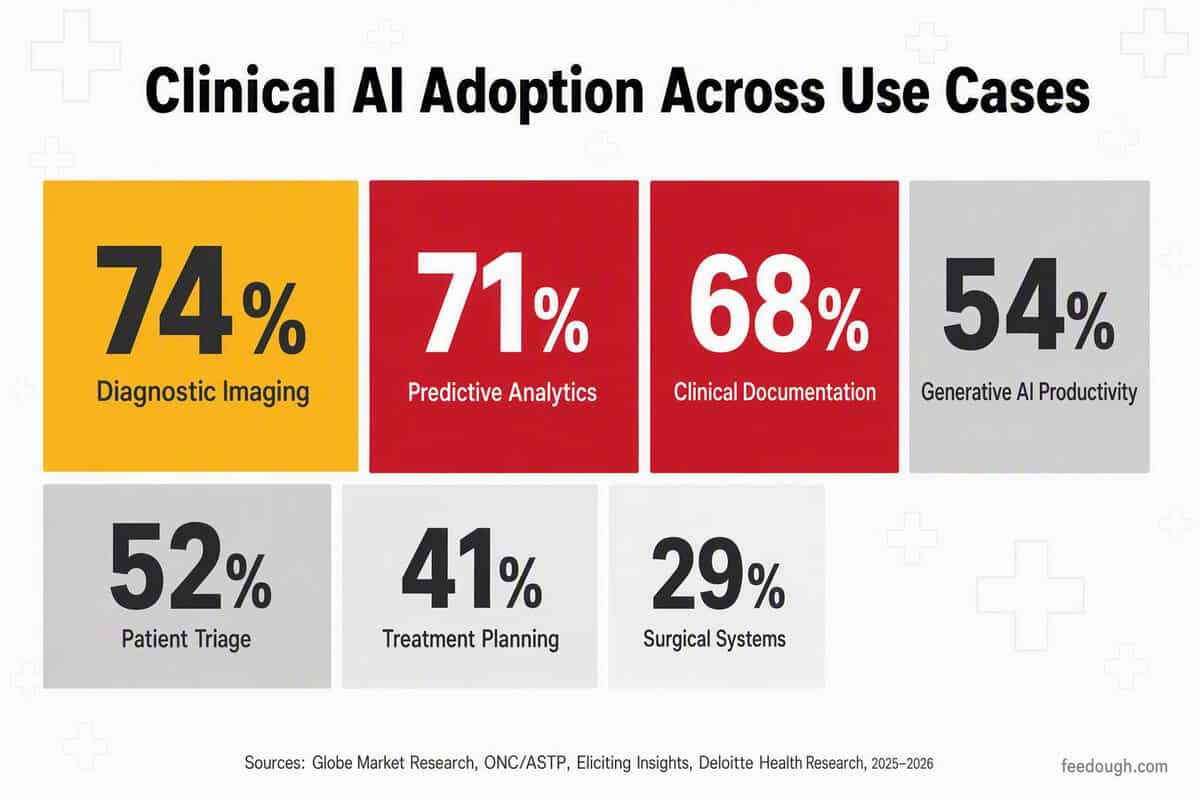 Clinical Applications of AI in Healthcare Statistics