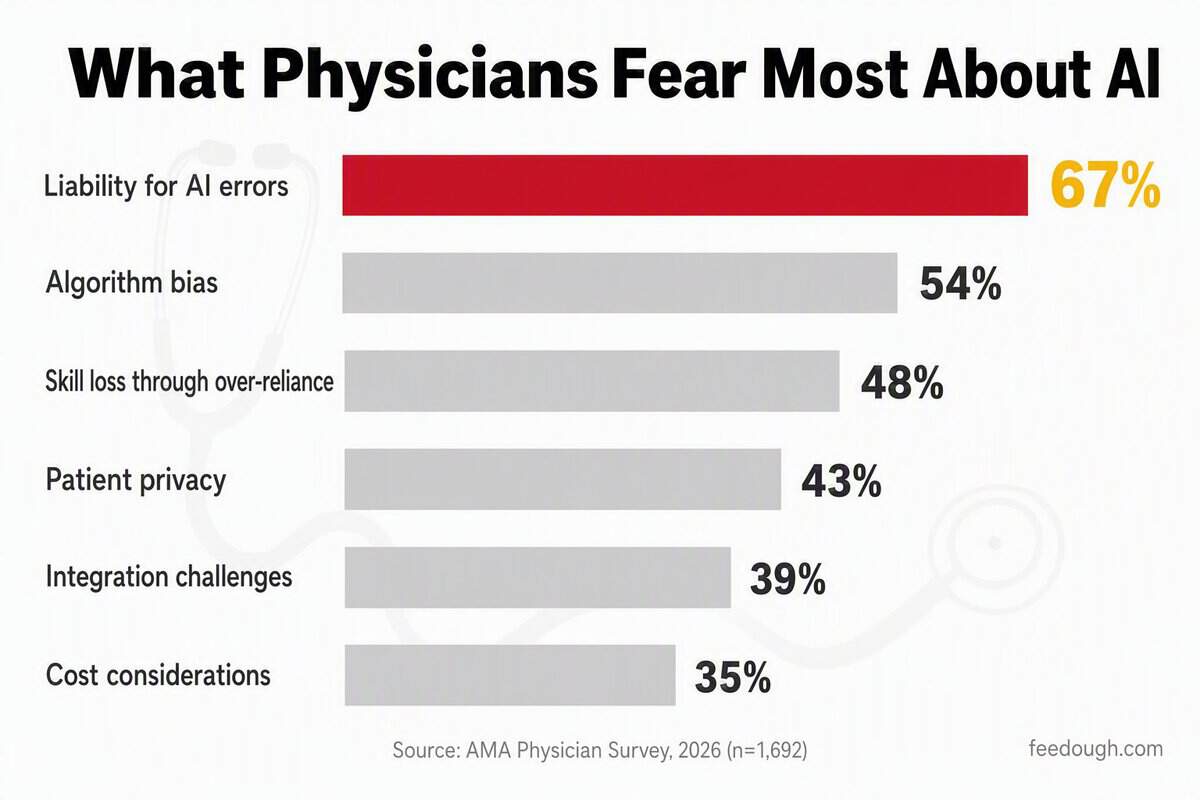 Medical Professional Concerns About AI Statistics