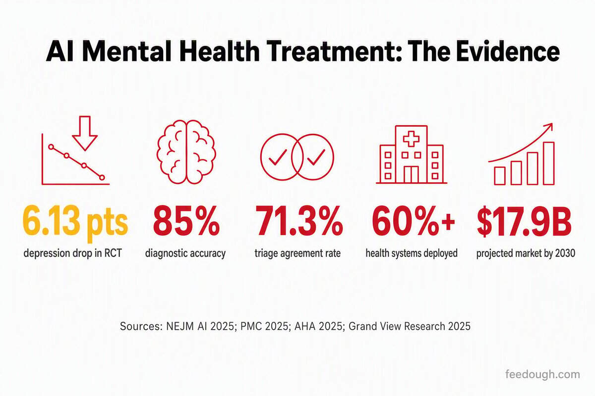AI in Mental Health Statistics