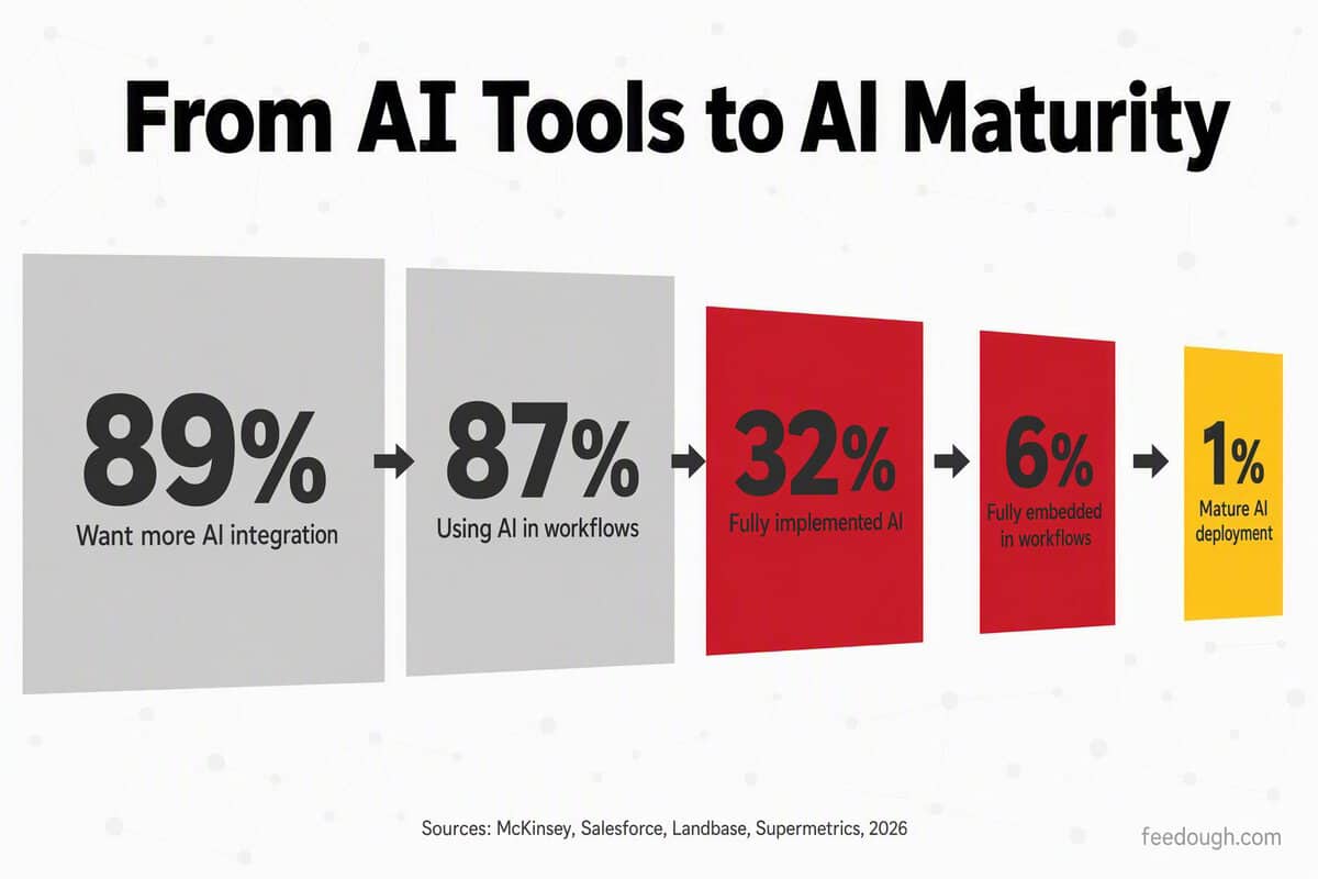 AI Marketing Adoption and Implementation Statistics