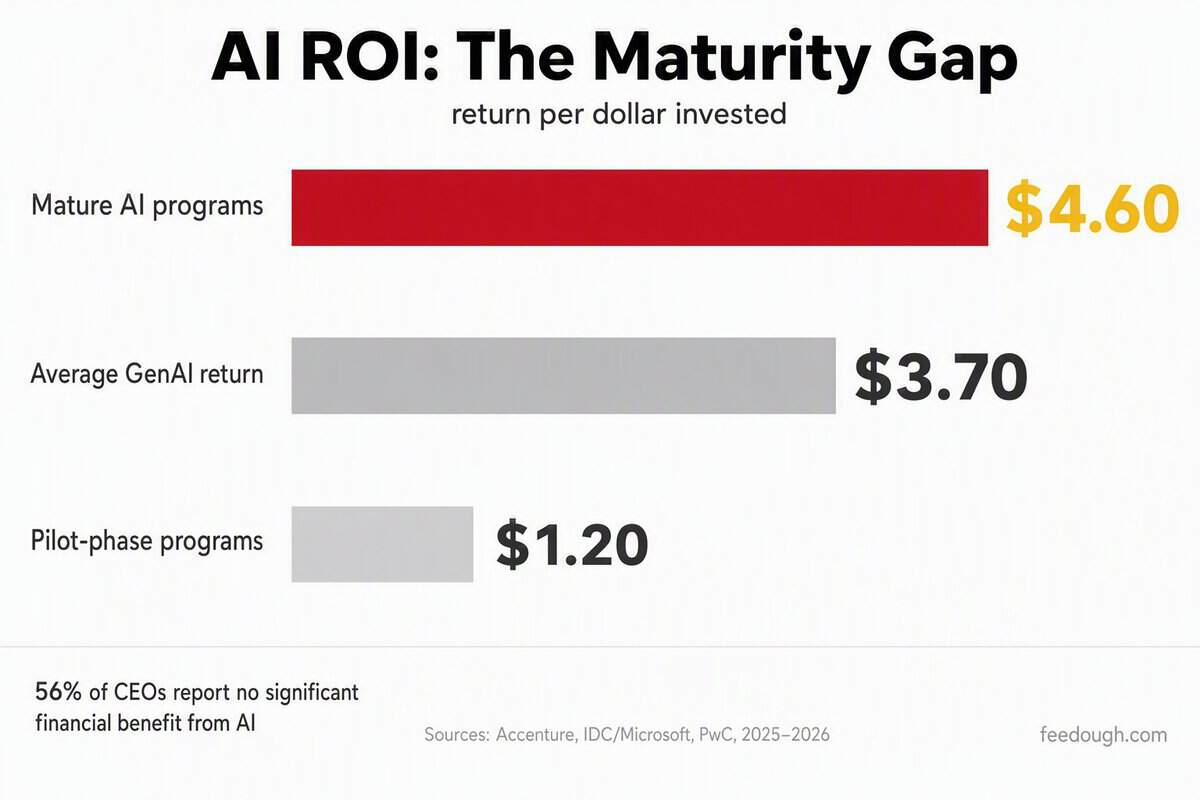 AI Business Cost Statistics: Savings, Implementation Costs, and ROI