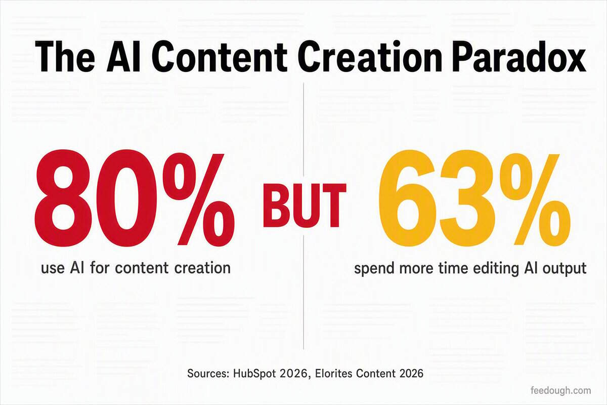 AI Chatbot Content Creation and Productivity Statistics