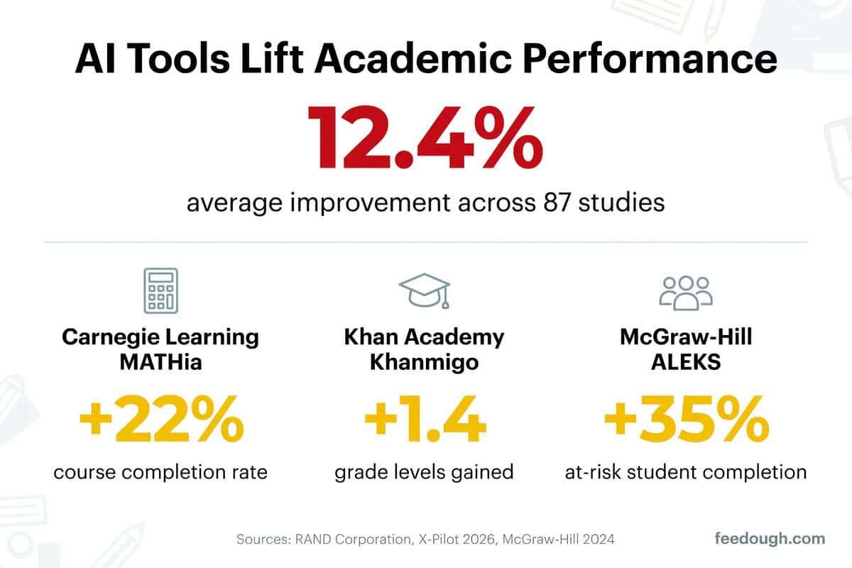 AI in Education Academic Performance Statistics