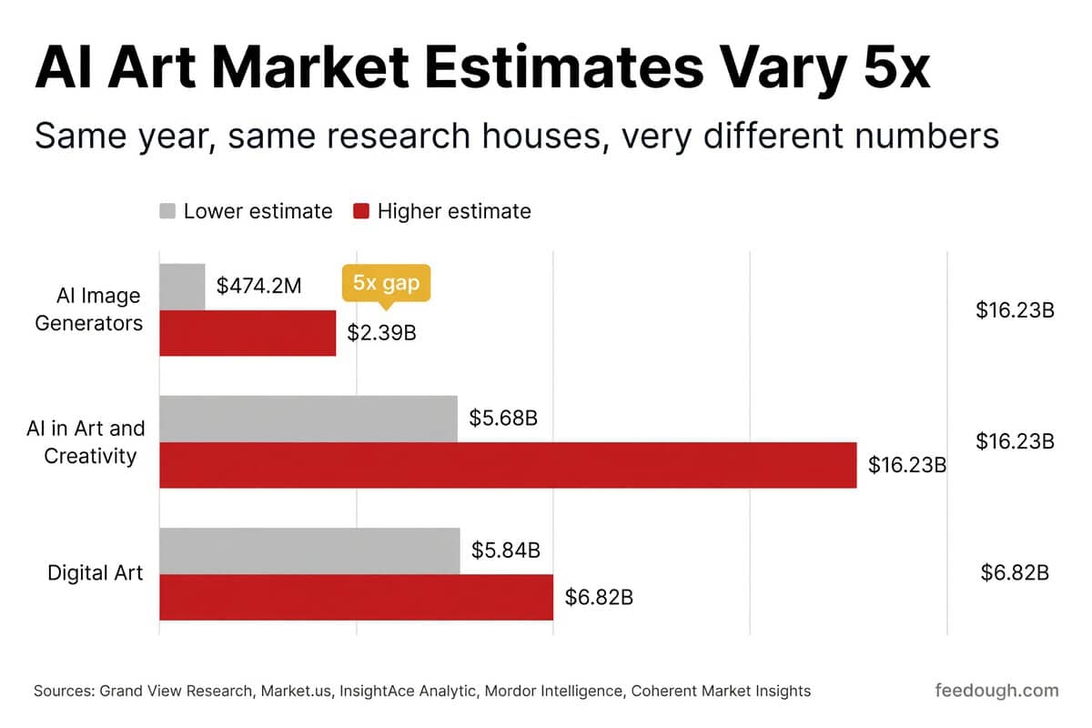 AI Art Market Size and Growth Statistics