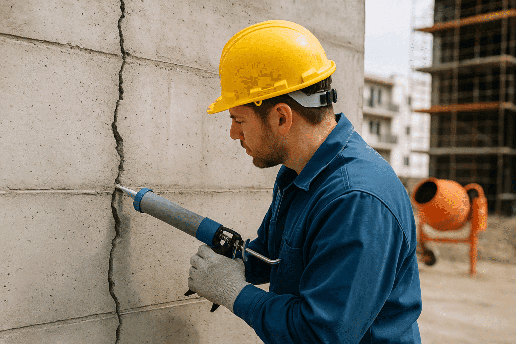 réparation de fissures de fondation sur la Rive-Sud