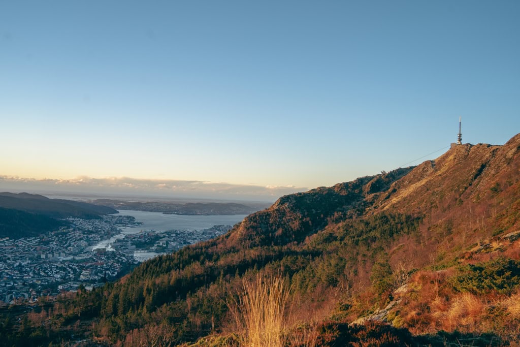 Ulriken sett fra korketrekkeren