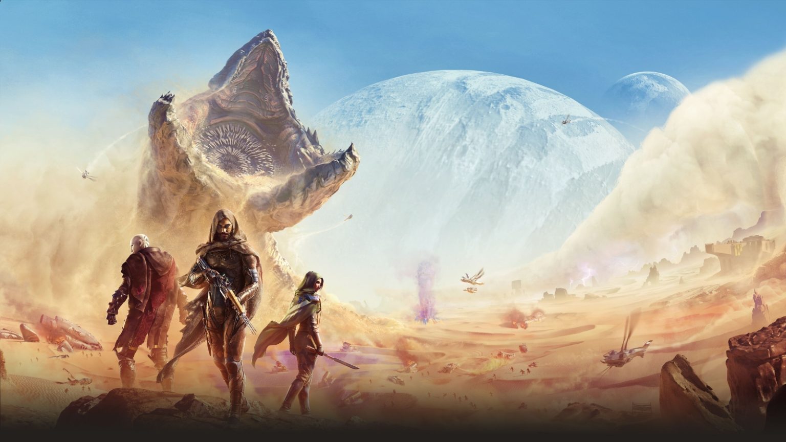 Dune: Awakening arrives on consoles along with new DLC and single ...