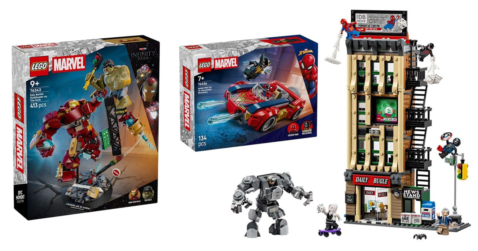 LEGO unveils new LEGO Marvel Winter 2026 sets