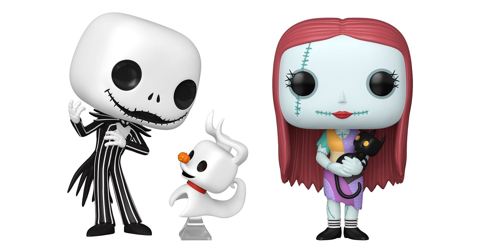 The Nightmare Before Christmas Jack, Sally, Lock, Shock and Barrel Pop ...