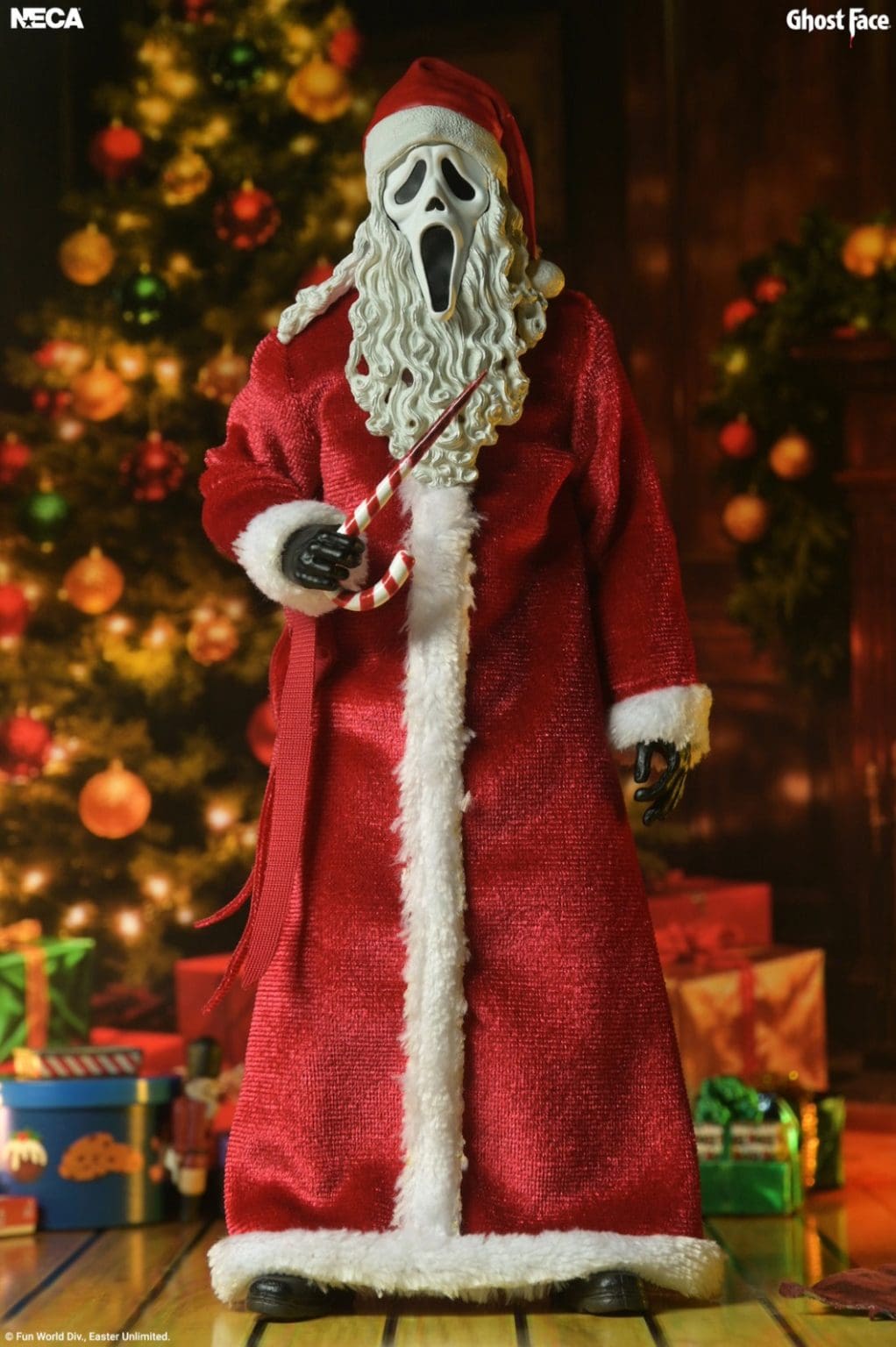 NECA's Ultimate Santa's Slay Ghost Face Scream action figure unveiled