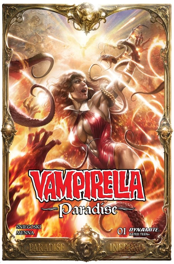 Dynamite takes Vampirella to Paradise with first-look sneak peek at new series