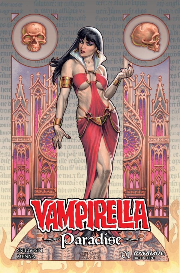 Dynamite takes Vampirella to Paradise with first-look sneak peek at new series