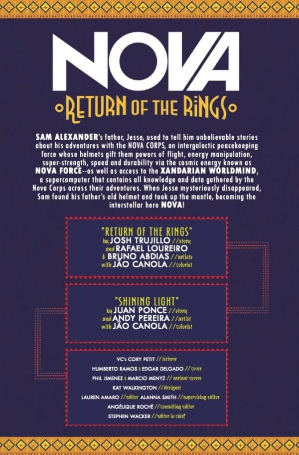 Nova: Return of the Rings #1 - Comic Book Preview