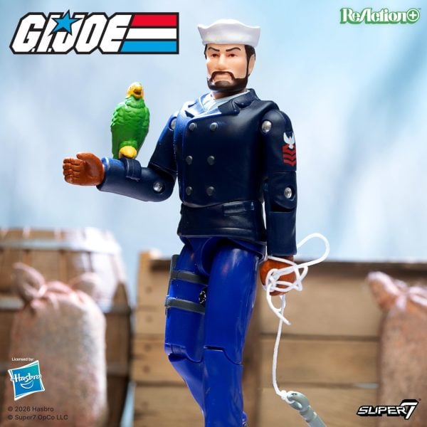Super7’s G.I. Joe: A Real American Hero ReAction+ line adds Flint, Shipwreck, Baroness and S.N.A.K.E. Armor