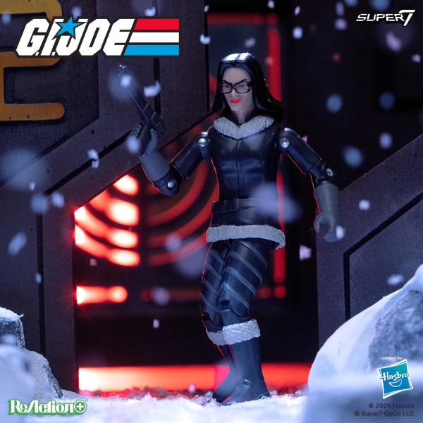 Super7’s G.I. Joe: A Real American Hero ReAction+ line adds Flint, Shipwreck, Baroness and S.N.A.K.E. Armor