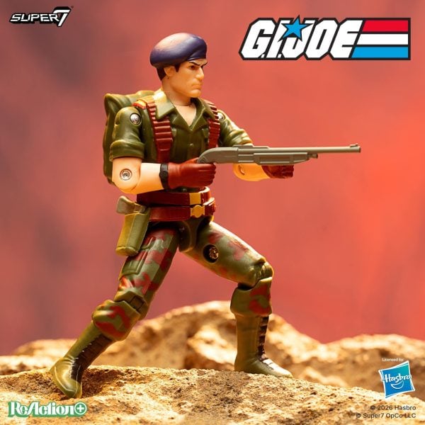 Super7’s G.I. Joe: A Real American Hero ReAction+ line adds Flint, Shipwreck, Baroness and S.N.A.K.E. Armor