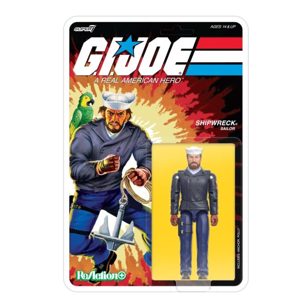 Super7’s G.I. Joe: A Real American Hero ReAction+ line adds Flint, Shipwreck, Baroness and S.N.A.K.E. Armor