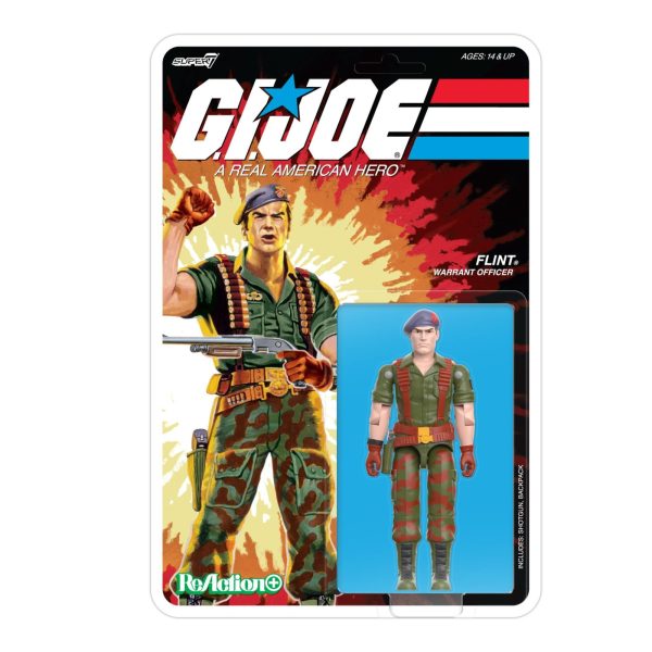 Super7’s G.I. Joe: A Real American Hero ReAction+ line adds Flint, Shipwreck, Baroness and S.N.A.K.E. Armor