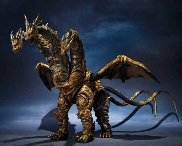 Keizer Ghidorah joins the S.H. MonsterArts collection with Godzilla: Final Wars figure