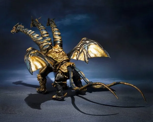 Keizer Ghidorah joins the S.H. MonsterArts collection with Godzilla: Final Wars figure