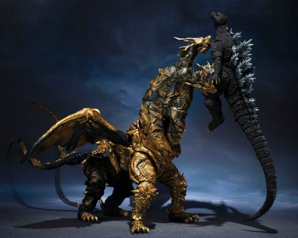 Keizer Ghidorah joins the S.H. MonsterArts collection with Godzilla: Final Wars figure